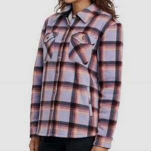 Plaid Button-Up Shirt